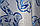 Штори (2шт. 1,5х2,8м.) з тканини блекаут. Колір сірий з синім. Код 766ш (Б) 30-543, фото 8