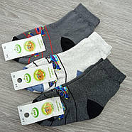 Шкарпетки дитячі високі зимові з махрою р.14 (3-4 роки) паровозик асорті ЕКО 30032772, фото 4