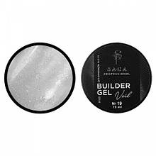 SAGA BUILDER GEL VEIL №19, 15 ML