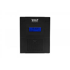 Джерело безперебійного живлення UPS VoltPolska 1200VA (720W) 2*7Ah, фото 3