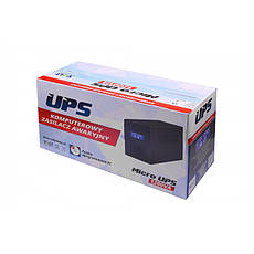 Джерело безперебійного живлення UPS VoltPolska 1200VA (720W) 2*7Ah, фото 5