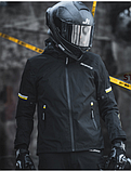 Мотокуртка   Scoyco JK178 Black Soft Shell демісезонна, фото 3