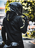 Мотокуртка   Scoyco JK178 Black Soft Shell демісезонна, фото 4