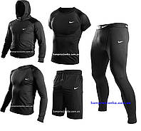 Компресійний спортивний одяг NIKE 5в1 стиль 2024/одяг для заняття спортом/розмір М-ХХЛ