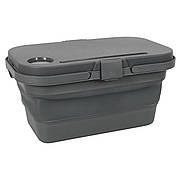 Кошик складаний Bo-Camp Foldable Box With table Top 17L Grey (6303695)