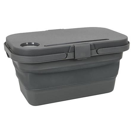 Кошик складаний Bo-Camp Foldable Box With table Top 17L Grey (6303695), фото 2