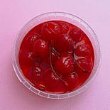 Коктейльна черешня (вишня) мараскіно з гілочкою Del Gusto, 15 шт, фото 2