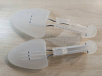 Формодержатель для мужской обуви с регулятором (пластик, прозрачный)