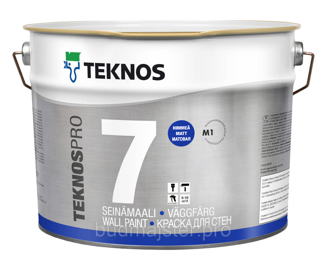 Фарба TEKNOSPRO 7 для стін, 18 л. Б1
