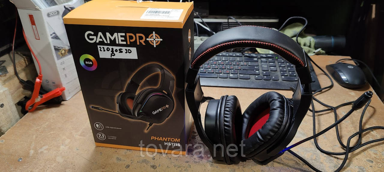 Ігрові навушники GamePro Phantom HS1115 No 23080530