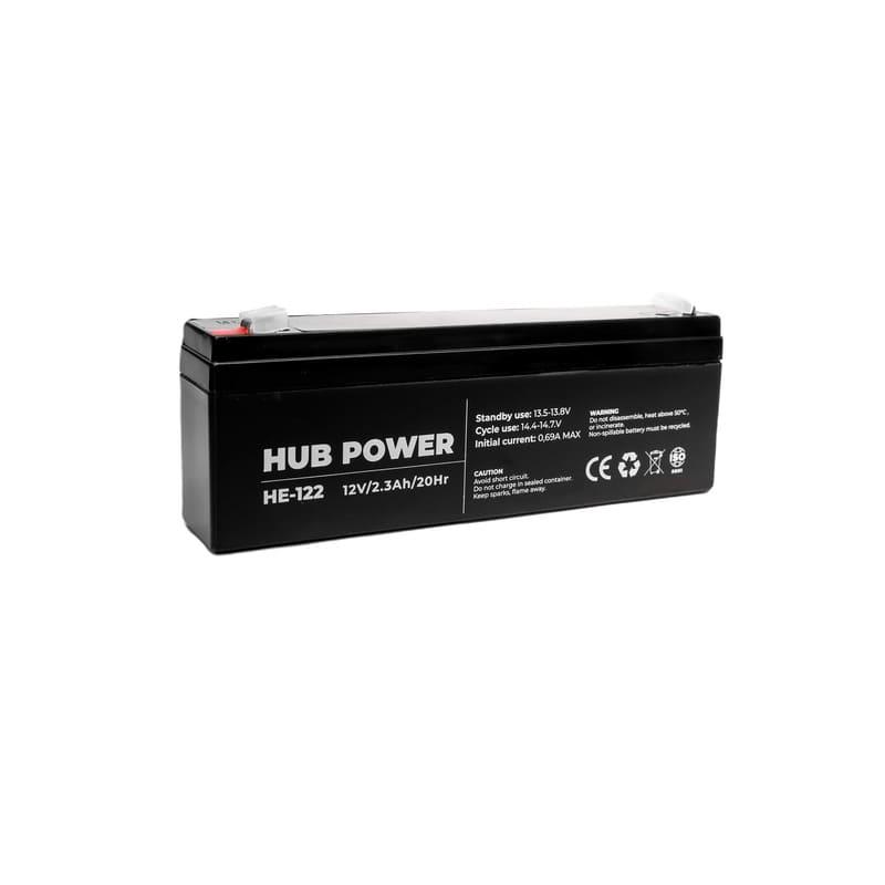 Акумулятор 12 В 2,3 А·год для ДБЖ Hub Power НЕ-122, фото 1