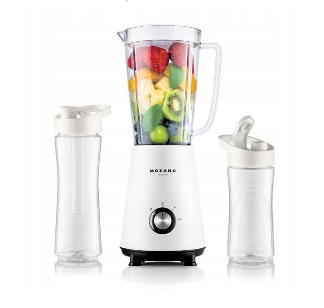 Блендер з чашою і смузі пляшка Mozano Nutri Sport 3в1