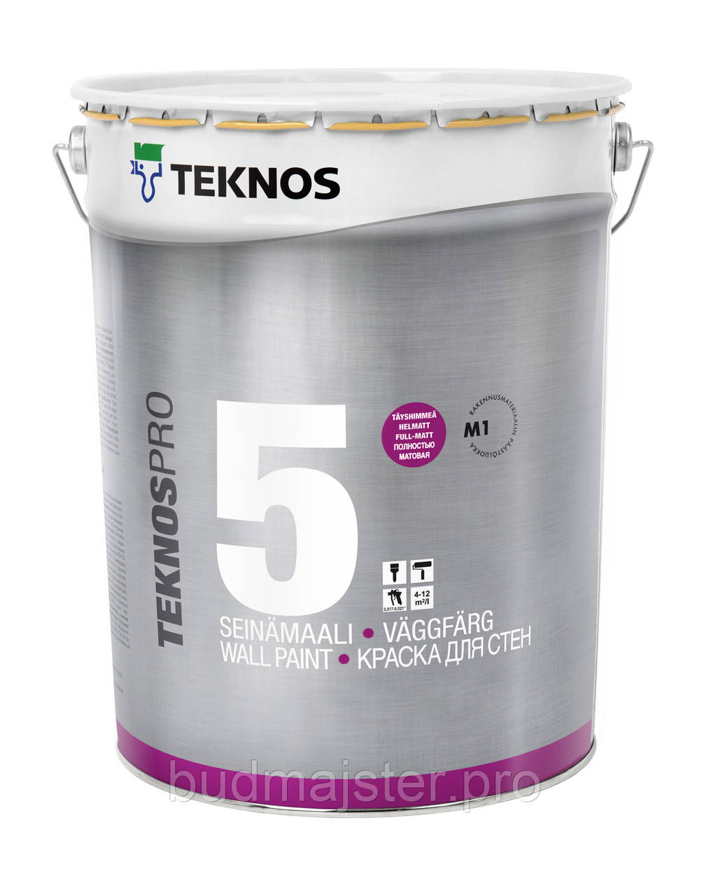 Фарба TEKNOSPRO 5 для стін, 18 л. Б1