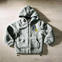 Пайта махрова для дівчат оптом, S&D, 134-164 см,  № CH-6957, фото 3