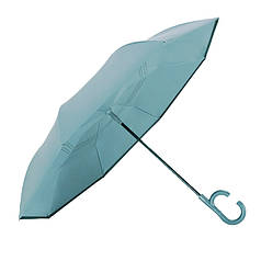 Парасолька навпаки жіноча Up-Brella 1166 Blue