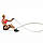 Канат спортивний бойовий для кросфіту 6м Battle Rope White WCG, фото 9