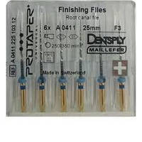 Протейперы машинные F3 ProTaper Dentsply Maillefer 25мм 6 шт/упаковка