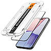 Захисне скло Spigen для iPhone 15 Pro - EZ FIT GLAS.tR (2 шт), Black (AGL06893), фото 3