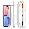 Захисне скло Spigen для iPhone 15 Pro - EZ FIT GLAS.tR (2 шт), Black (AGL06893), фото 4