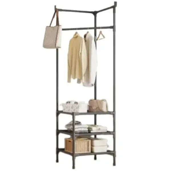 Кутова вішалка для підлоги 180х45х45 см стійка для речей Corner haner GS-7241 Лучшая цена, фото 1