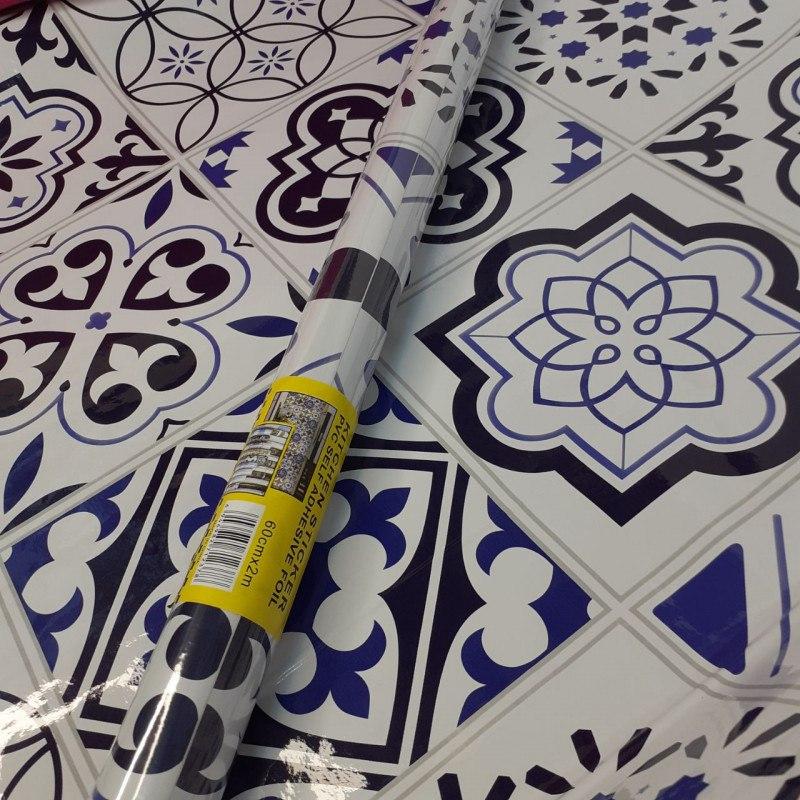 Самоклеюча плівка з візерунками 2х60 Різнокольорова Лучшая цена, фото 1