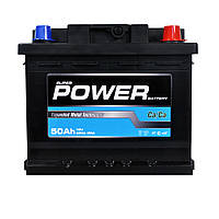 Акумулятор POWER MF Black L1B 50Ah 420A R+ (правий +)