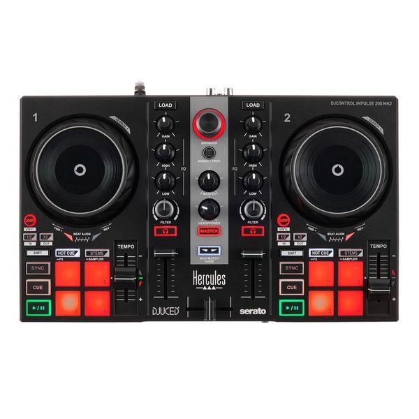 DJ контролер Hercules DJ Control Inpulse 200 MK2 - фото 3 - id-p1596050371