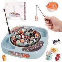 Детская игра рыбалка музыкальная "Fishing Game" 889-215, серая