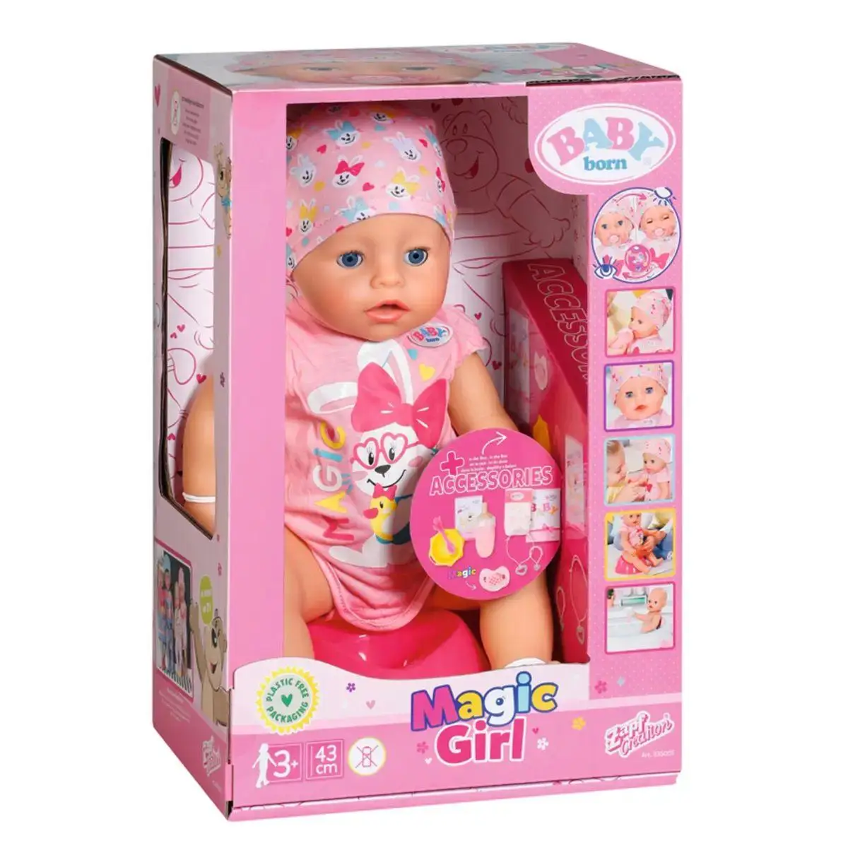 Лялька Baby Born Чарівна дівчинка 835005 Zapf Creation 43 см