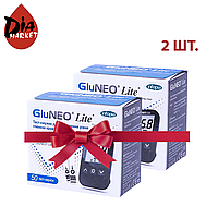 Тест-полоски GluNeo Lite (ГлюНео Лайт) - 2 упаковки по 50 шт.