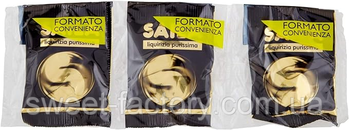 Лакричні цукерки Saila Liquirizia Purissima 54g, фото 1