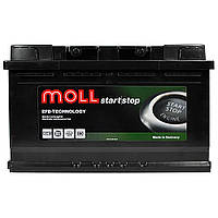 Акумулятор MOLL EFB L4B 75Ah 760A R+ (правий +)