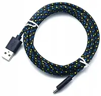 USB micro usb кабель 3м универсальная оплетка Aptel KK21E