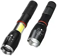 Zoom Cree LED тактический фонарь q5 usb Aptel ZD76A