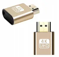 Адаптер HDMI Эмулятор фиктивного монитора 4k Aptel AK53C