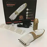 Бездротова акумуляторна машинка для стрижки волосся Gemei GM6001, фото 4