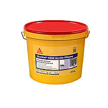 Штукатурка декоративна тонкошарова 1,5 мм SikaWall-6500 Acrylic Silicone Білий 25 кг (697268)