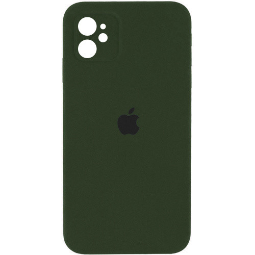 Чохол Original Soft Case для Apple iPhone 12 (64) Cyprus Green - Full Side with Frame