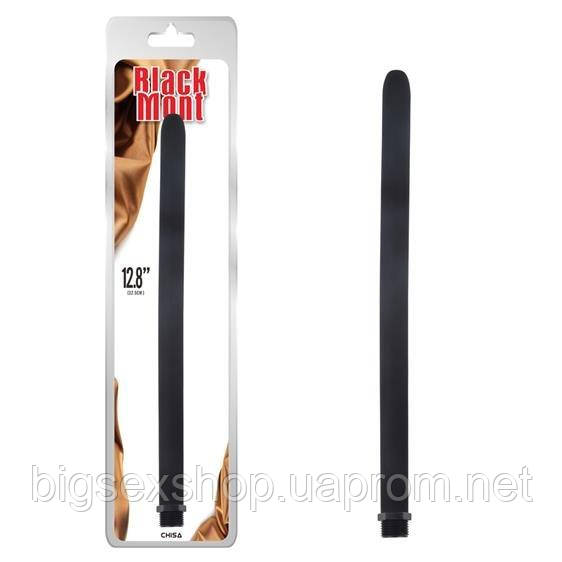 Трубка для анального душу — Black Mont Silicone Douche Tube 12.8"