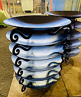 Кострова чаша Mini L 500мм(вкрита вогнетривкою фарбою)., фото 3