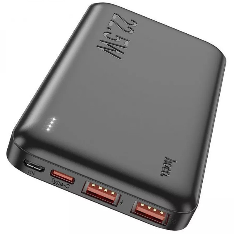 Портативний акумулятор Power Bank Hoco J101 10000mAh 22.5W Black