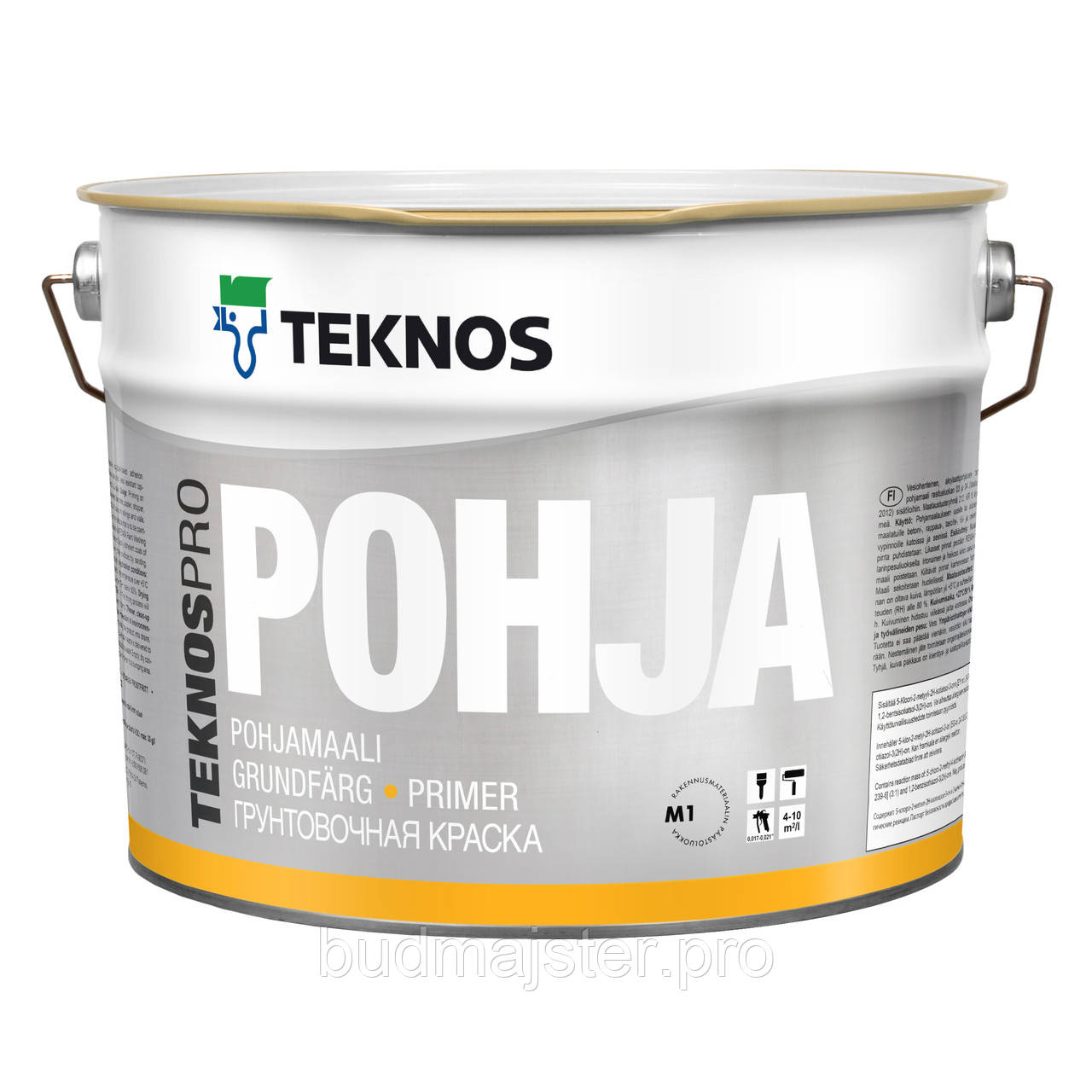 Фарба грунт TEKNOSPRO POHJA WHITE, 18 л.