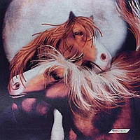 ТА-027 Прогулянка під місяцем, схема для вишивання бісером картини з конями