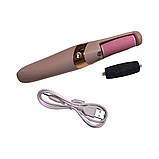 Електрична пемза для ніг з акумулятором ELECTRIC PEDI, фото 3