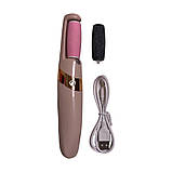 Електрична пемза для ніг з акумулятором ELECTRIC PEDI, фото 4