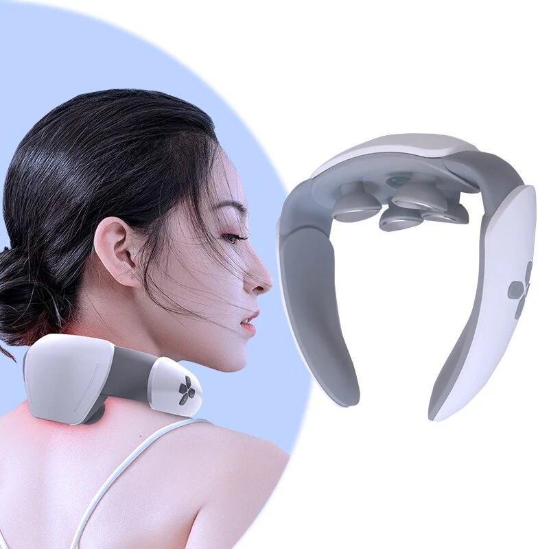 Масажер-міостімулятор для шиї і спини USB KH-960 3D Neck Massager LY-111 M