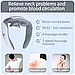 Масажер-міостімулятор для шиї і спини USB KH-960 3D Neck Massager LY-111 M, фото 7