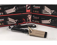 Плойка хвиля з 5 щипцями для завивки волосся Gemei GM2933 45W, фото 2