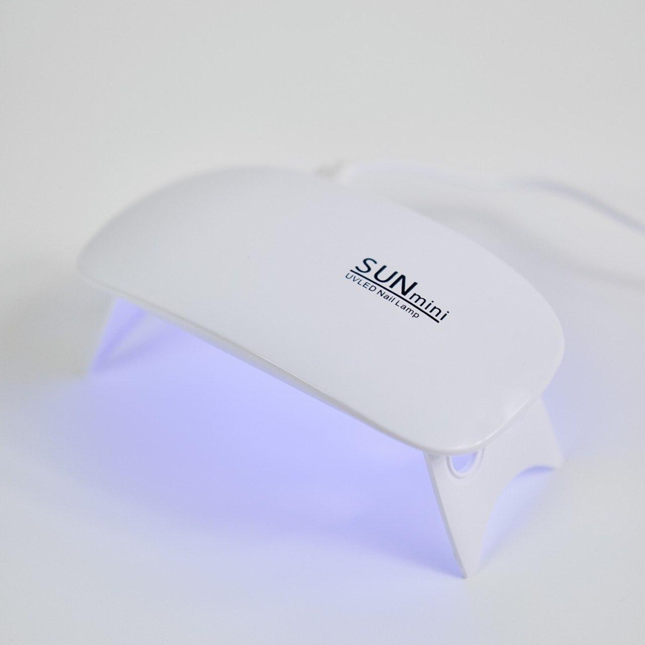 Лампа для сушки нігтів Sun Mini 6W з usb підключенням, фото 1