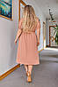 Сукня міді з поясом, фото 9